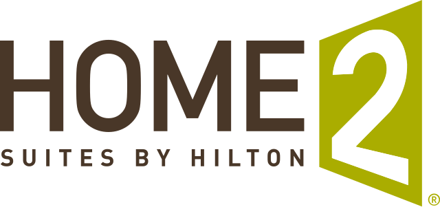 Home2 Suites by Hilton logo on a white background