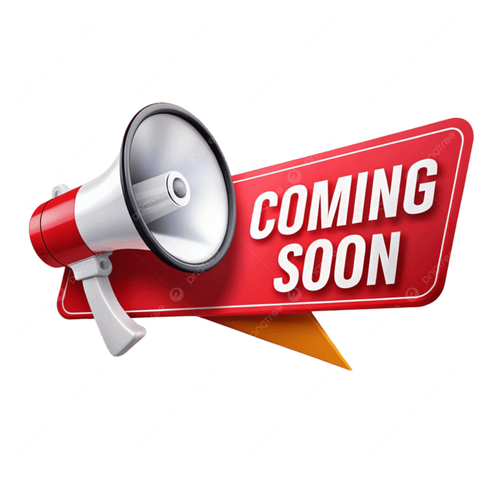 Red 'Coming Soon' sign with a megaphone on a black background with 'Dhgate' branding.
